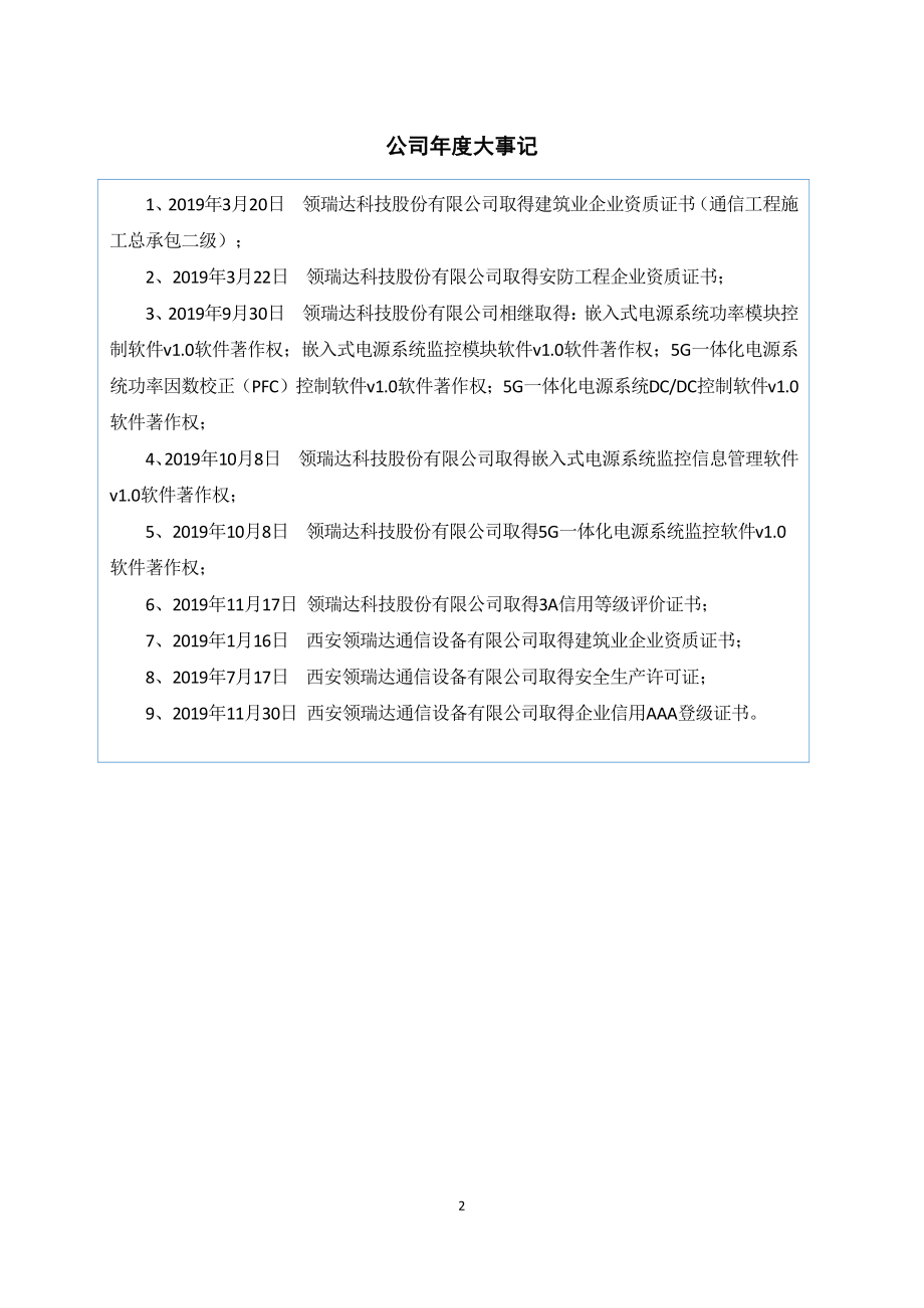 870566_2019_领瑞达_2019年年度报告_2020-04-23.pdf_第2页