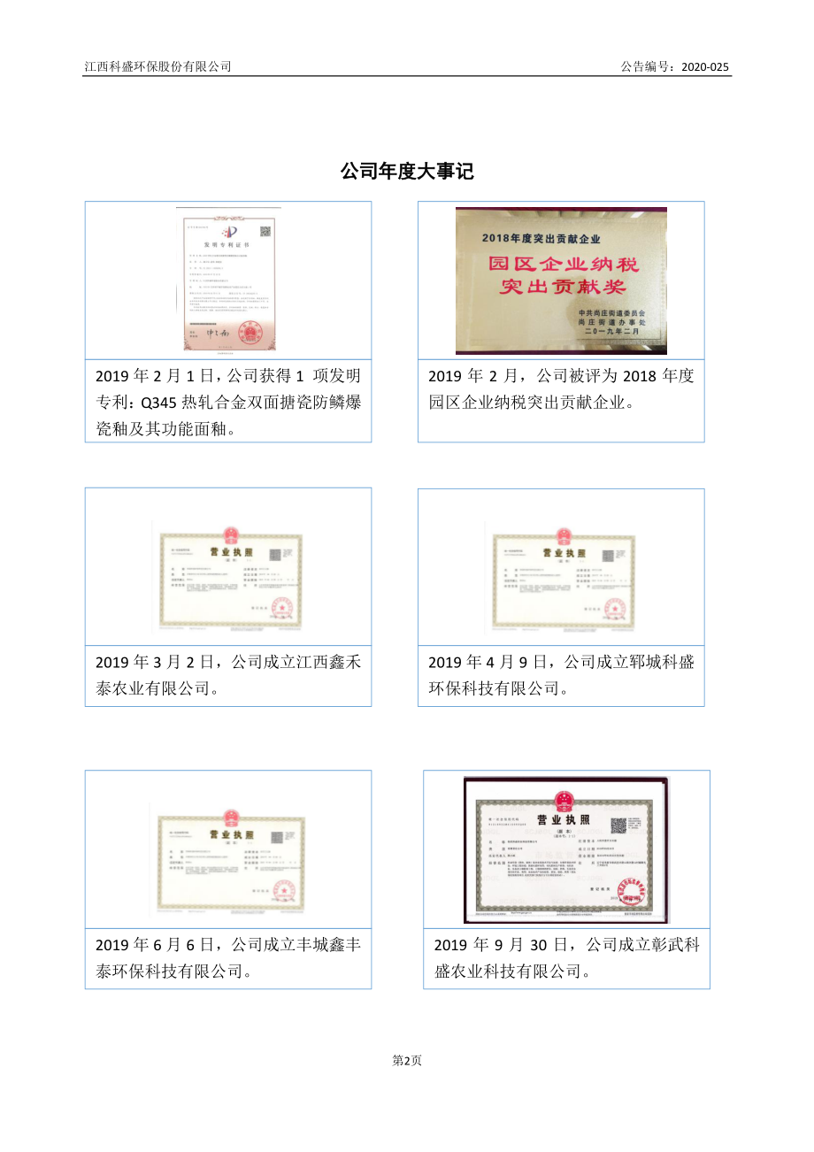 871915_2019_科盛环保_2019年年度报告_2020-04-26.pdf_第2页