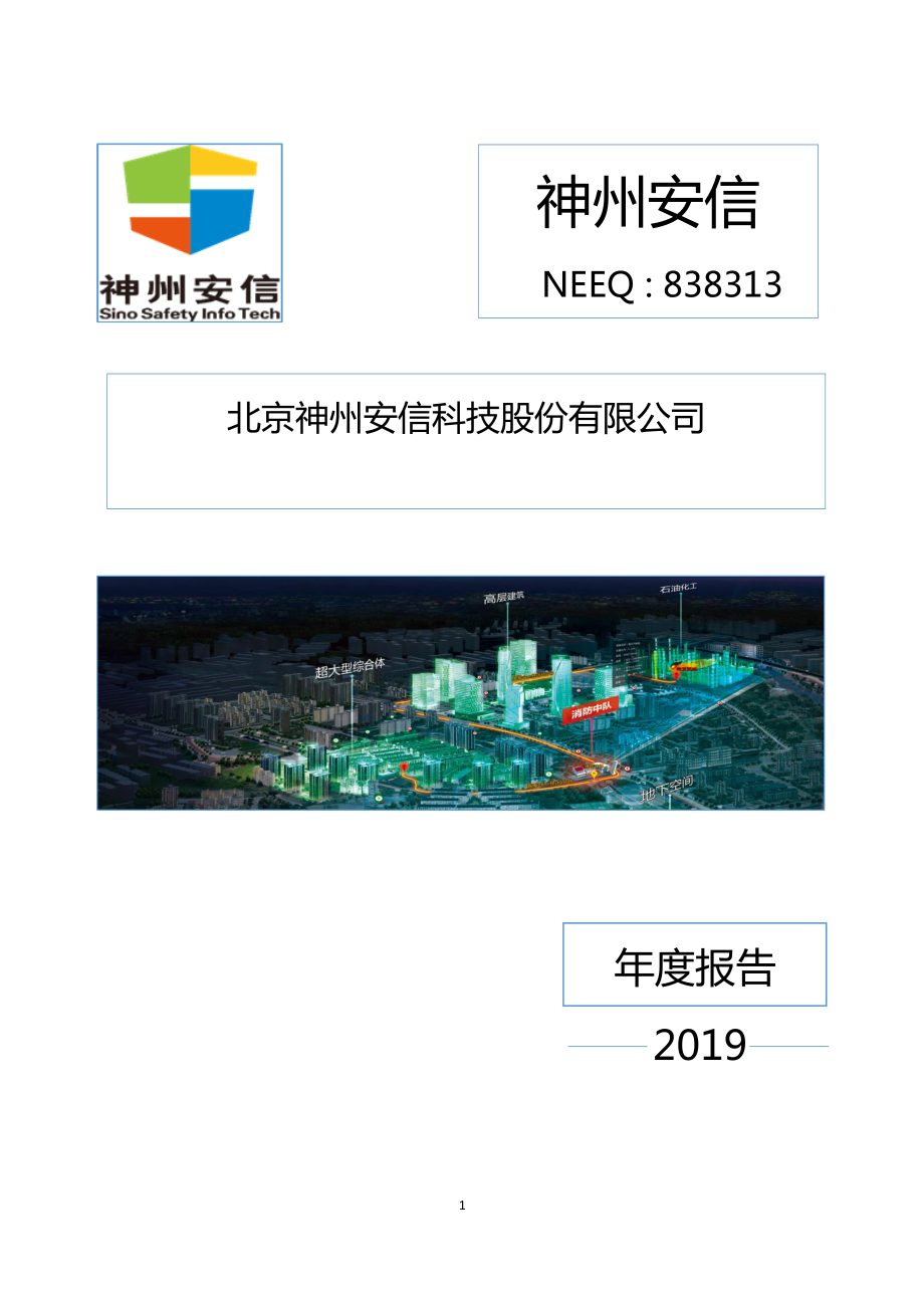 838313_2019_神州安信_2019年年度报告_2020-05-28.pdf_第1页