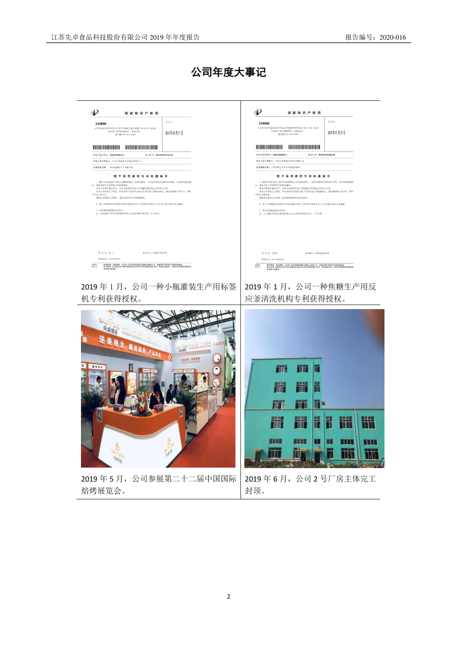 870951_2019_先卓科技_2019年年度报告_2020-04-15.pdf_第2页