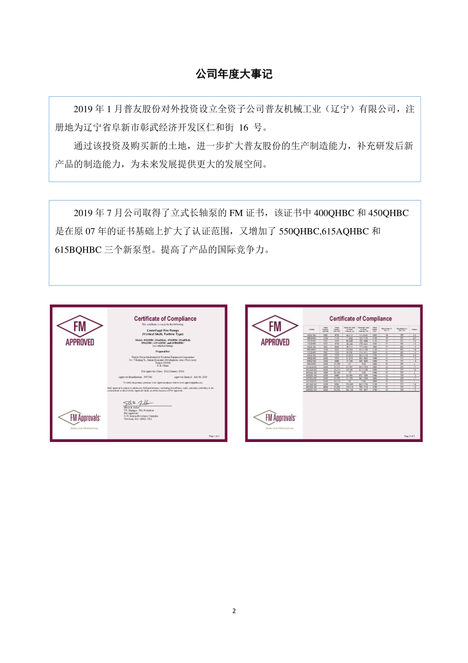 837734_2019_普友股份_2019年年度报告_2020-04-29.pdf_第2页