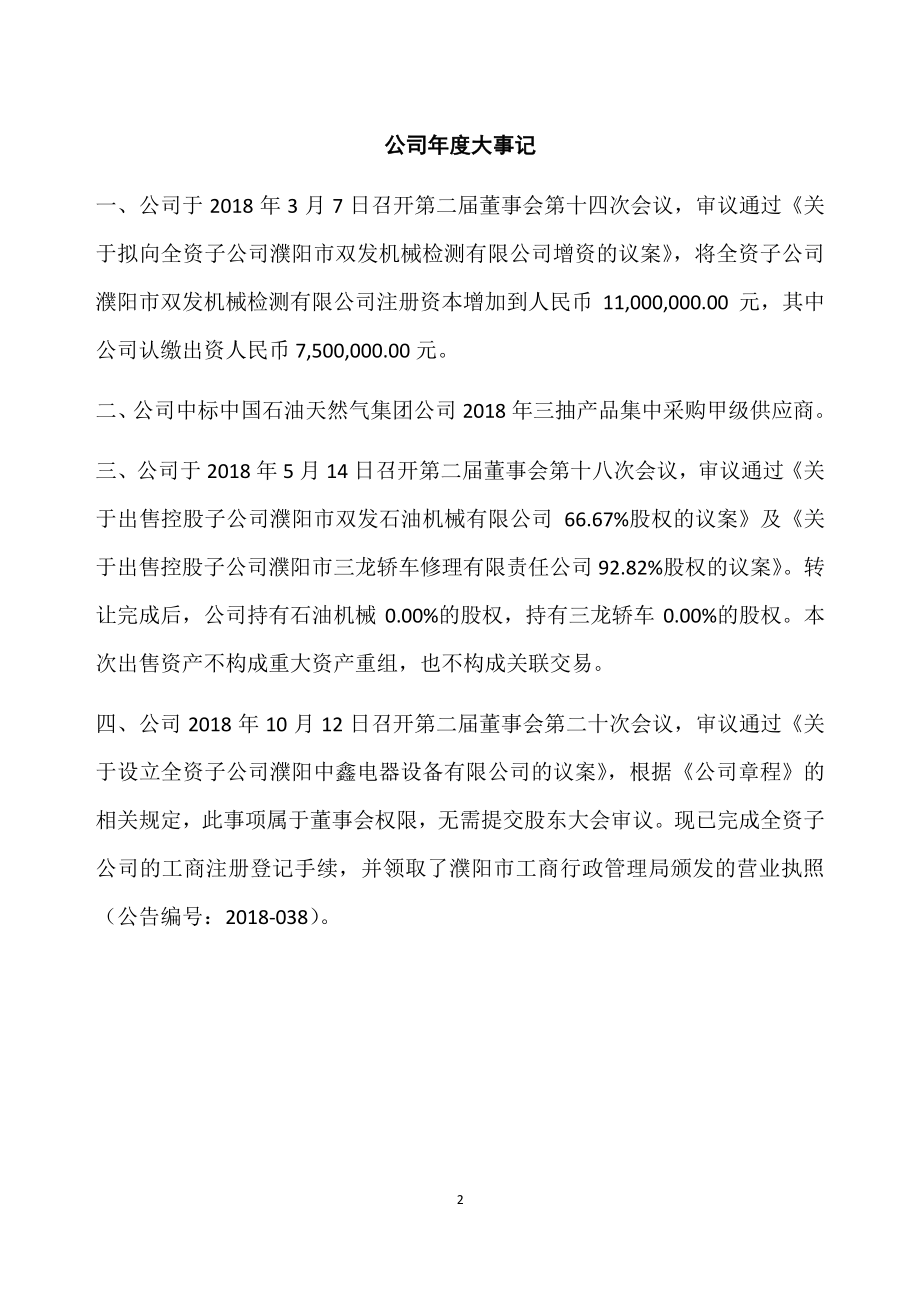 832615_2018_双发股份_2018年年度报告_2019-04-28.pdf_第2页