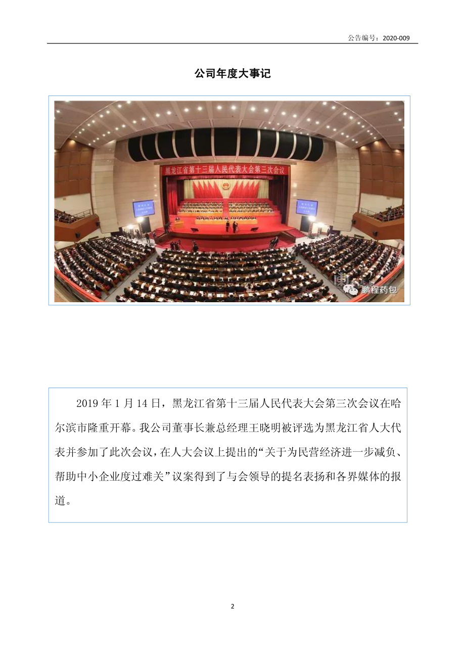 839392_2019_鹏程药包_2019年年度报告_2020-04-23.pdf_第2页