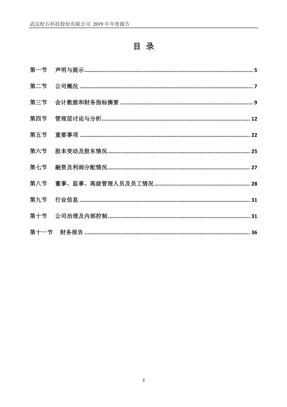 870303_2019_松石科技_2019年年度报告_2020-05-14.pdf_第3页