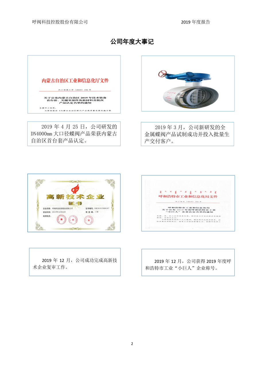 835141_2019_呼阀控股_2019年年度报告_2020-04-15.pdf_第2页