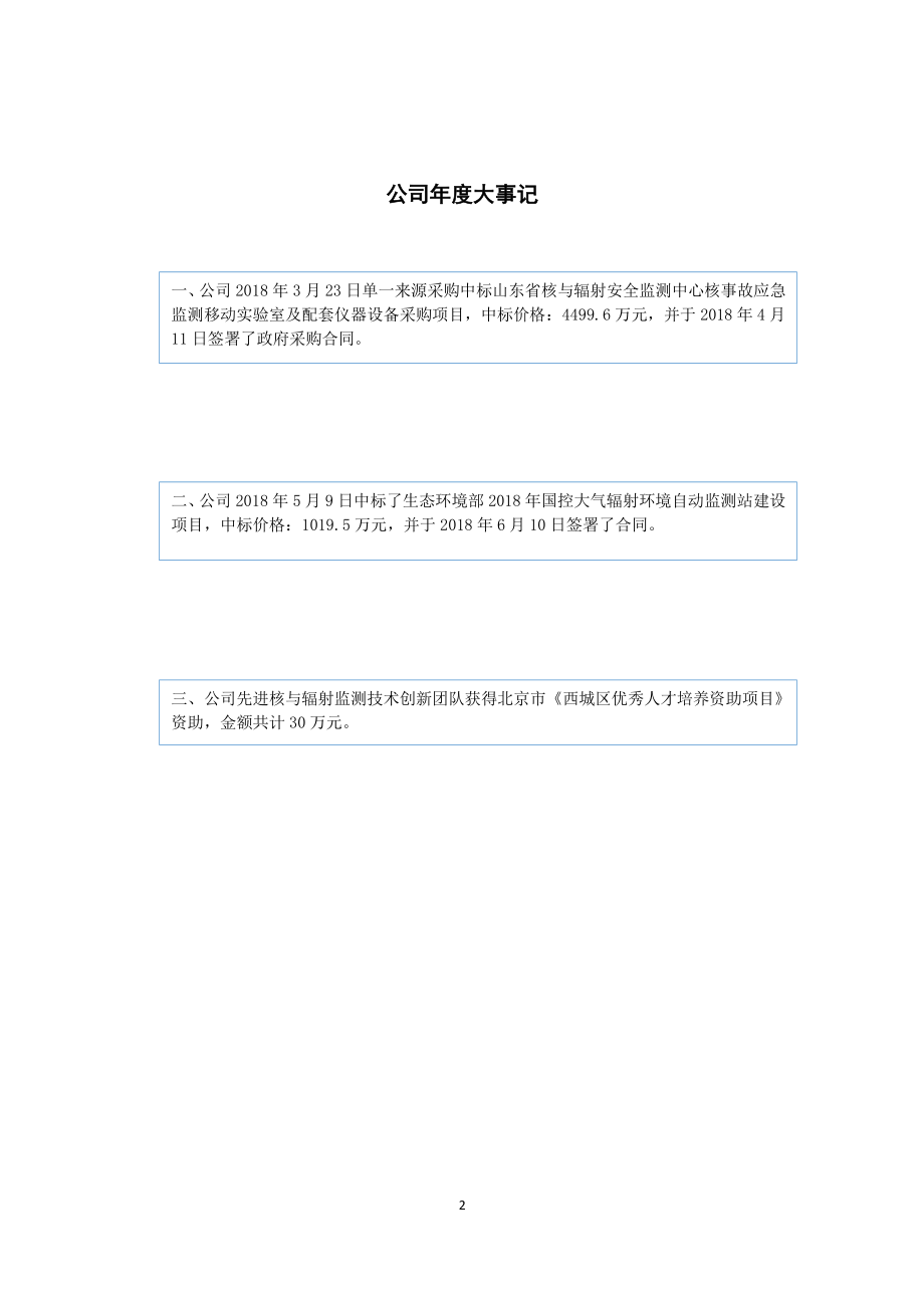 430687_2018_华瑞核安_2018年年度报告_2019-04-22.pdf_第2页