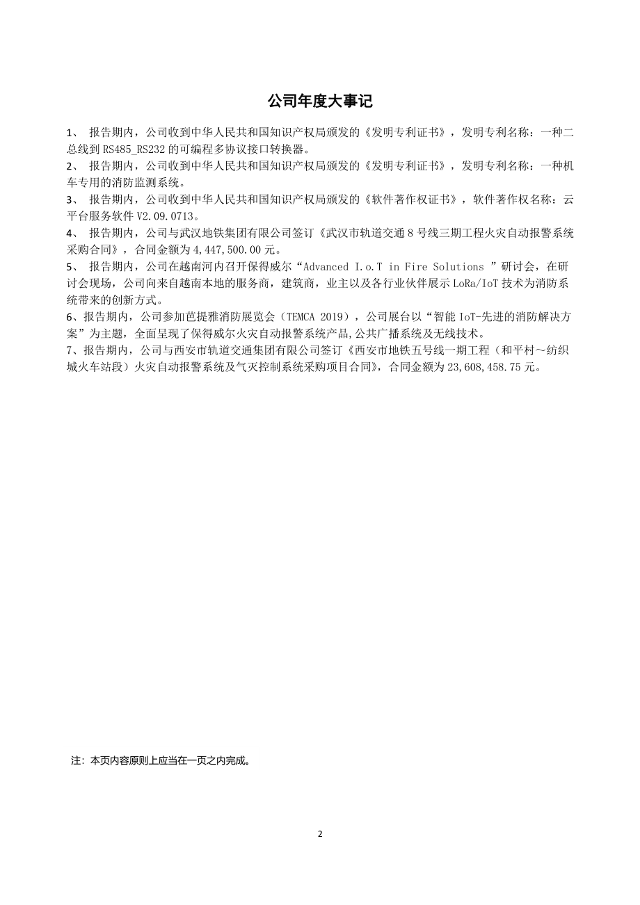 830983_2019_保得威尔_2019年年度报告_2020-04-29.pdf_第2页