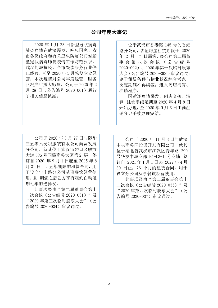 835104_2020_红鼎豆捞_2020年年度报告_2021-03-07.pdf_第2页