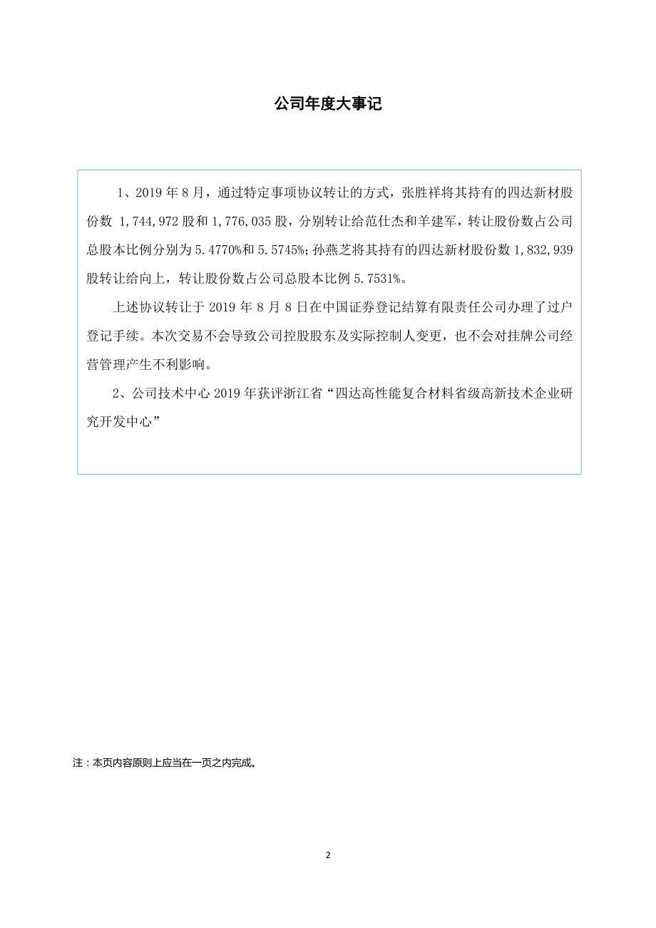 836683_2019_四达新材_2019年年报公告_2020-04-28.pdf_第2页