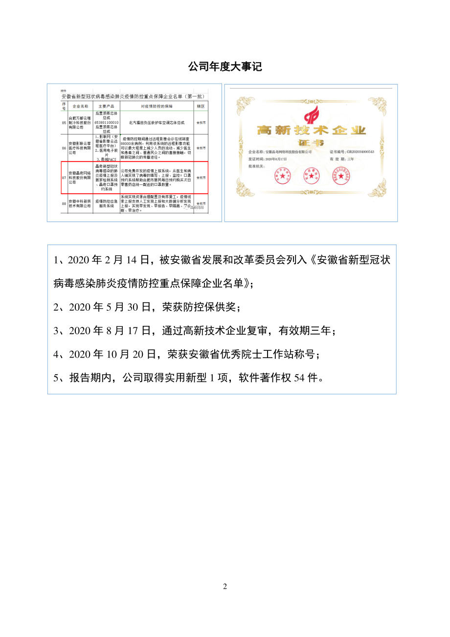 837606_2020_晶奇网络_2020年年度报告_2021-03-02.pdf_第2页