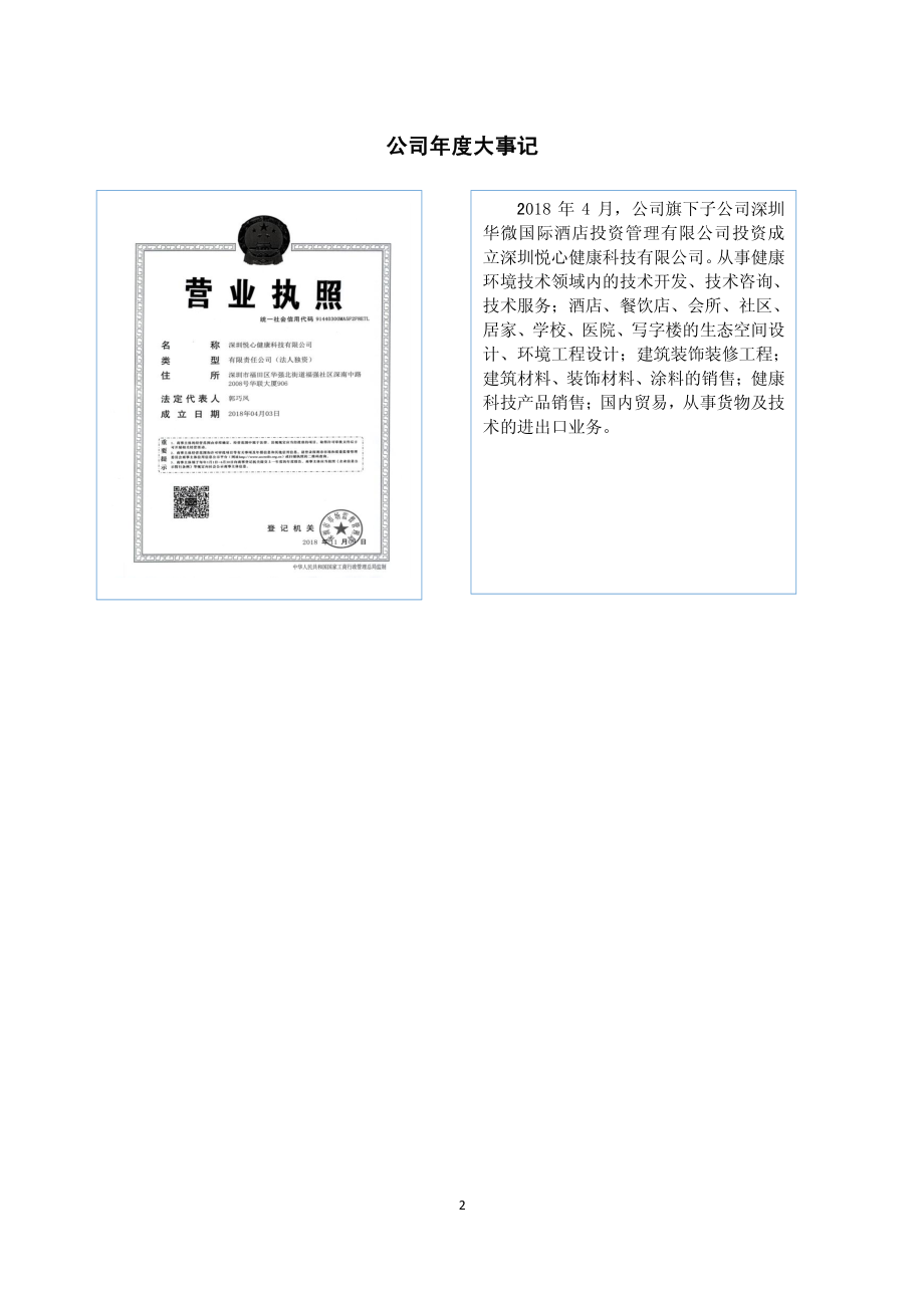 872563_2018_星旅控股_2018年年度报告_2019-04-23.pdf_第2页