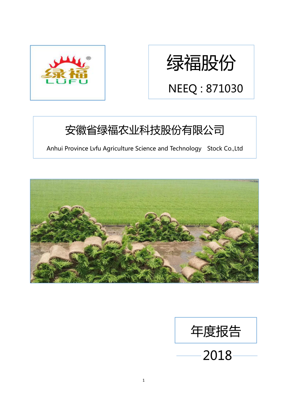 871030_2018_绿福股份_2018年年度报告_2019-04-14.pdf_第1页