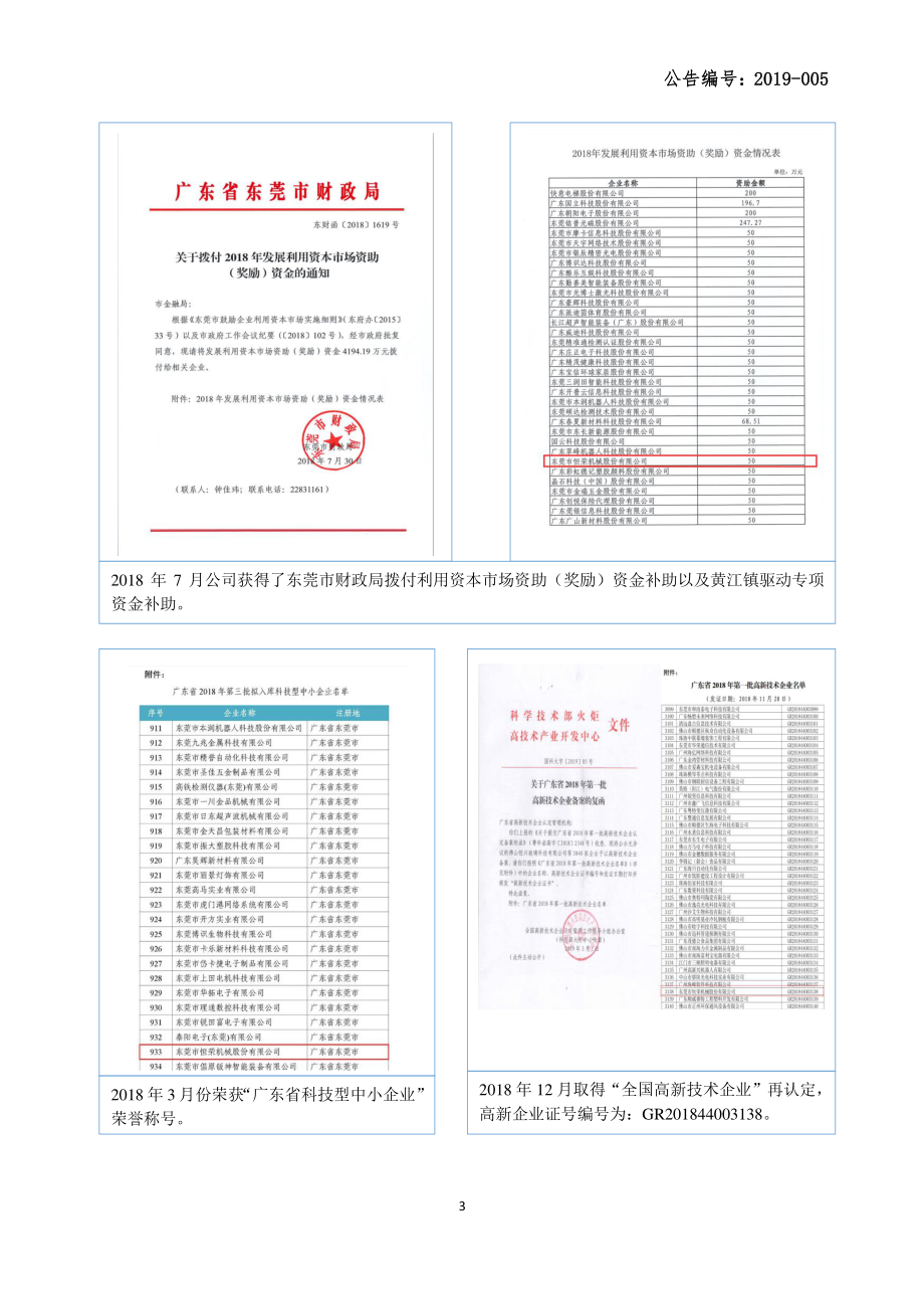 871165_2018_恒荣机械_2018年年度报告_2019-04-10.pdf_第3页