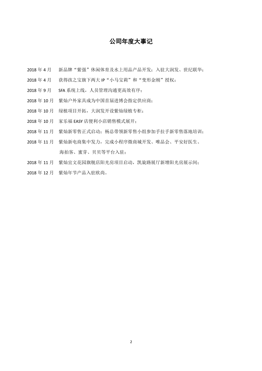 870428_2018_紫灿股份_2018年年度报告_2019-04-25.pdf_第2页