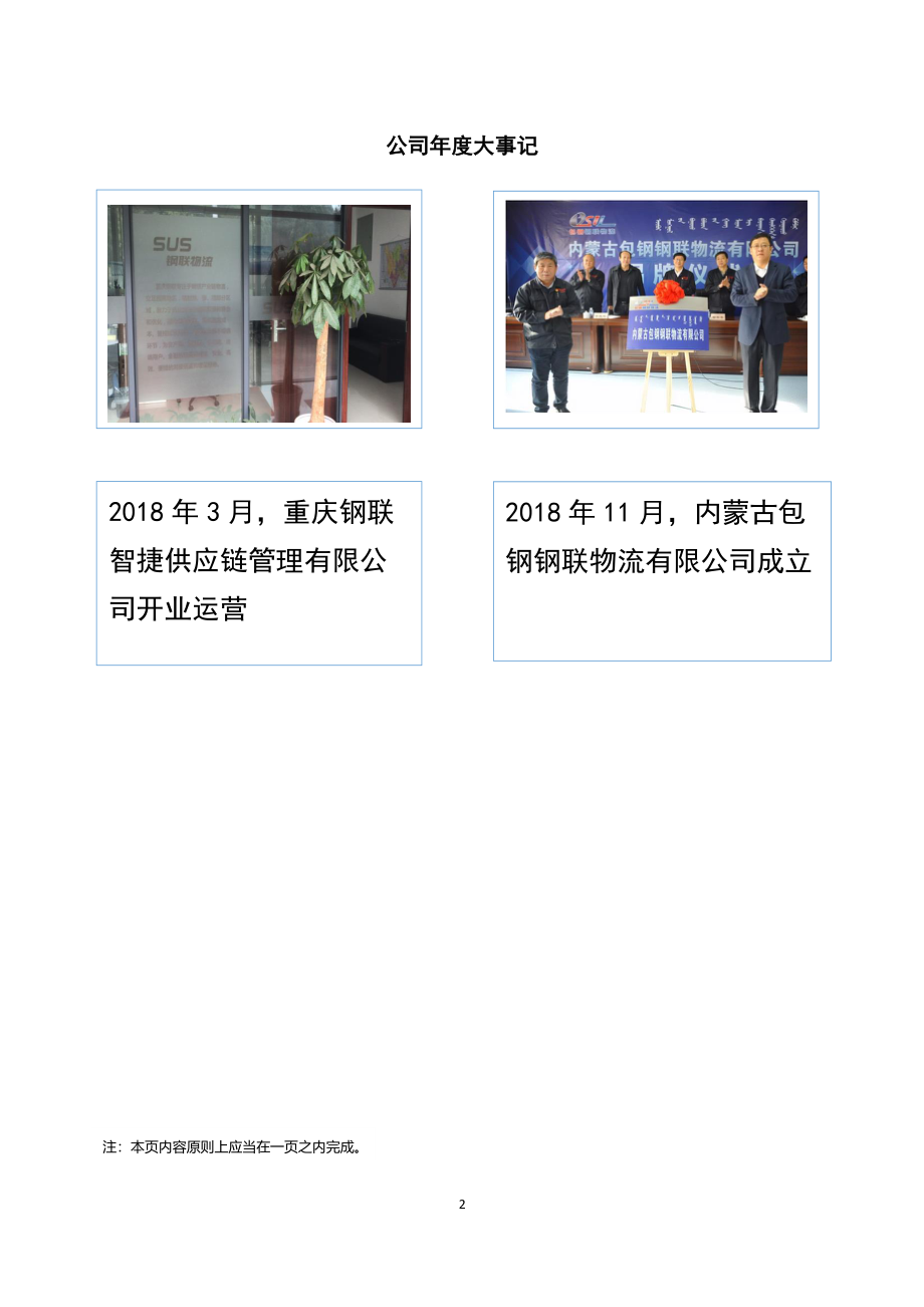 871679_2018_钢联物流_2018年年度报告_2019-06-27.pdf_第2页