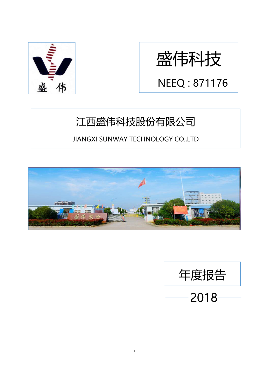 871176_2018_盛伟科技_2018年年度报告_2019-04-24.pdf_第1页