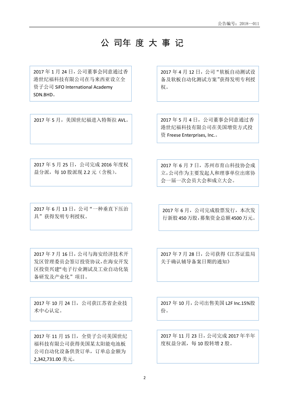 835633_2017_世纪福_2017年年度报告_2018-04-23.pdf_第2页