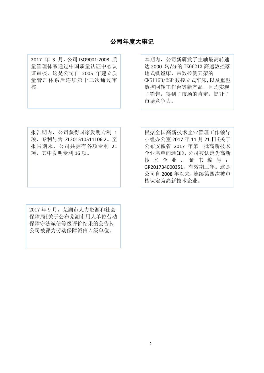 831690_2017_恒升机床_2017年年度报告_2018-04-19.pdf_第2页