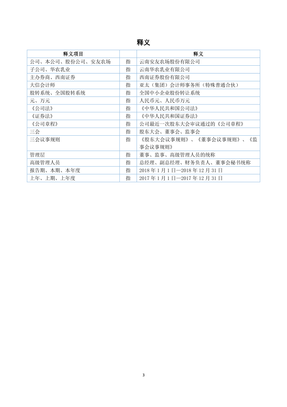 872359_2018_安友农场_2018年年度报告_2019-06-27.pdf_第3页