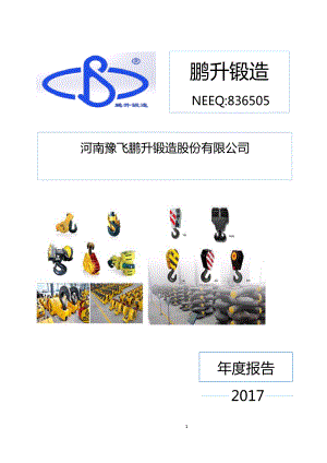 836505_2017_鹏升锻造_2017年年度报告_2018-04-18.pdf