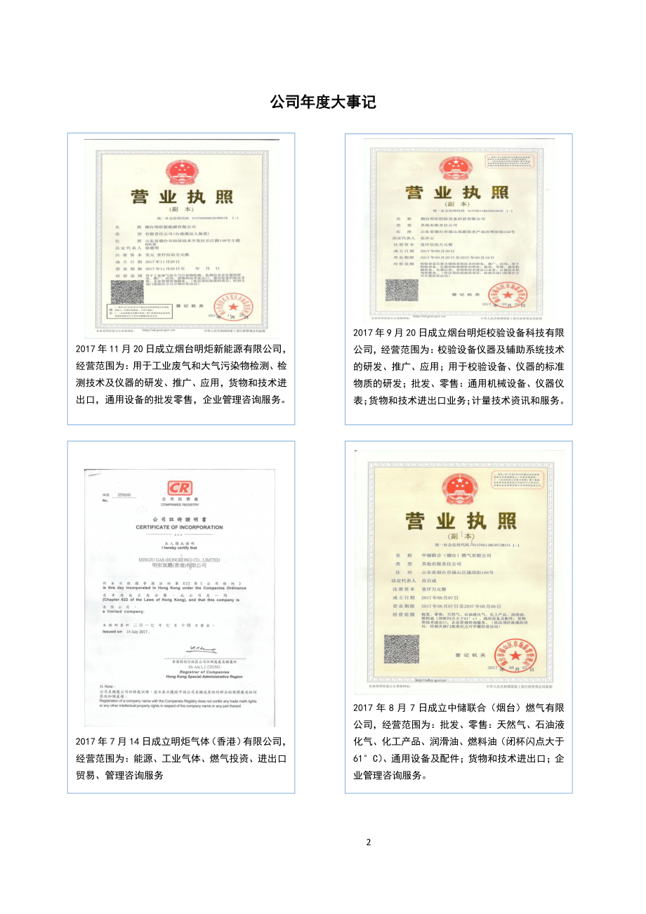 835856_2017_明炬气体_2017年年度报告[2018-011]_2018-04-22.pdf_第2页