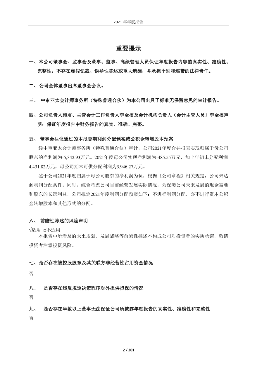 603991_2021_至正股份_至正股份2021年年度报告_2022-04-26.pdf_第2页