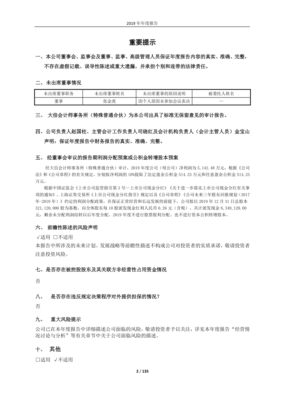 600543_2019_莫高股份_2019年年度报告_2020-04-24.pdf_第2页