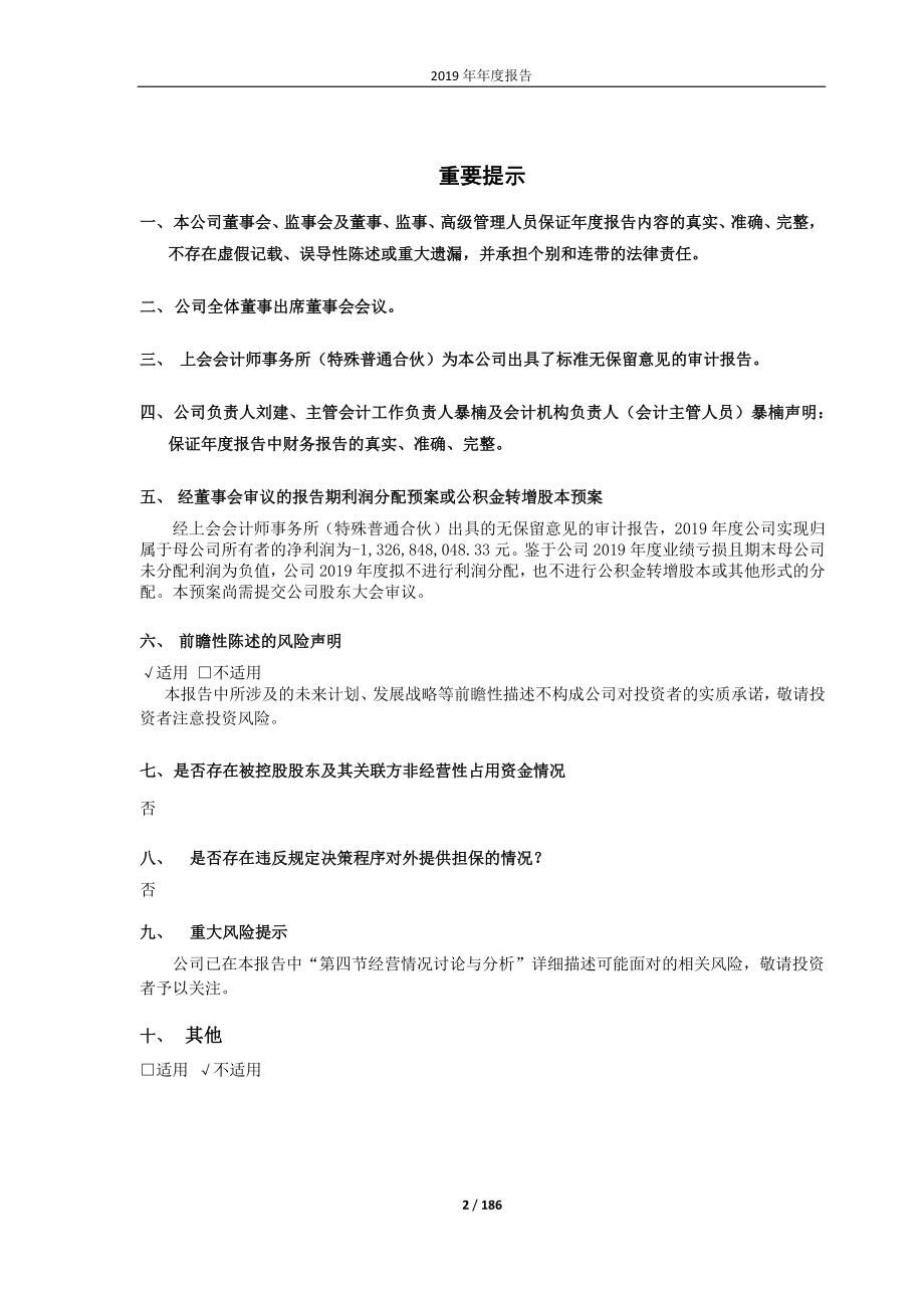 600601_2019_方正科技_2019年年度报告_2020-05-29.pdf_第2页