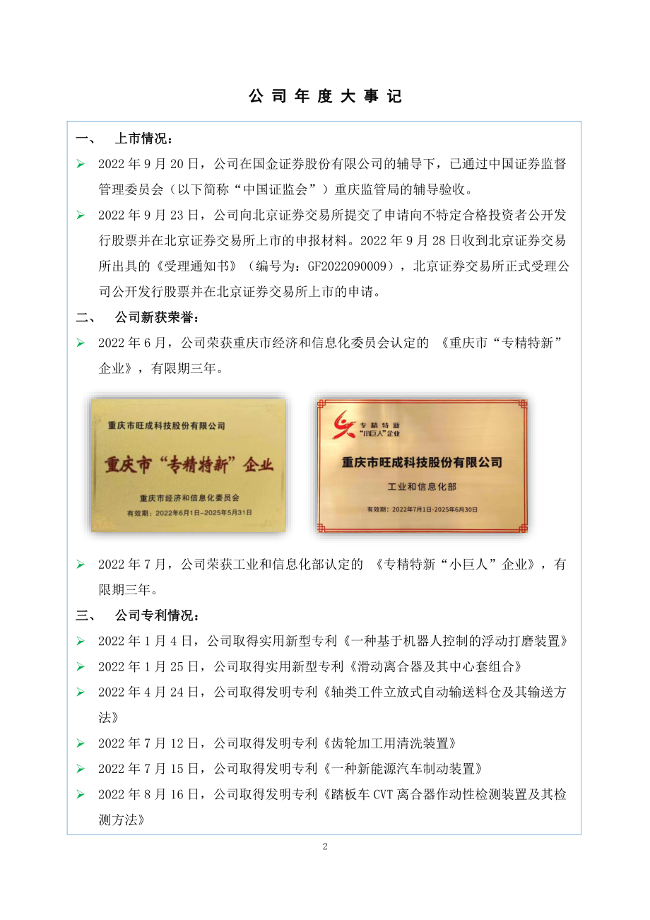 830896_2022_旺成科技_2022年年度报告_2023-04-25.pdf_第2页