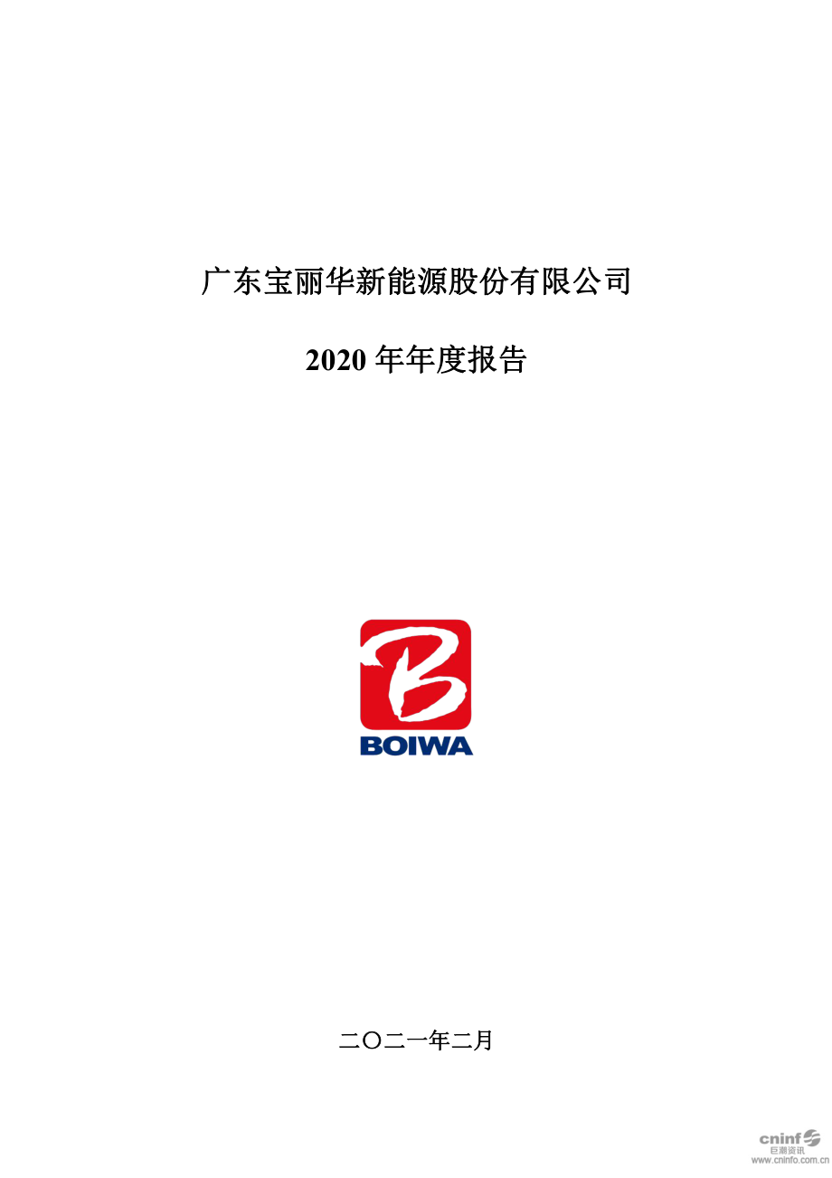 000690_2020_宝新能源_2020年年度报告_2021-02-02.pdf_第1页