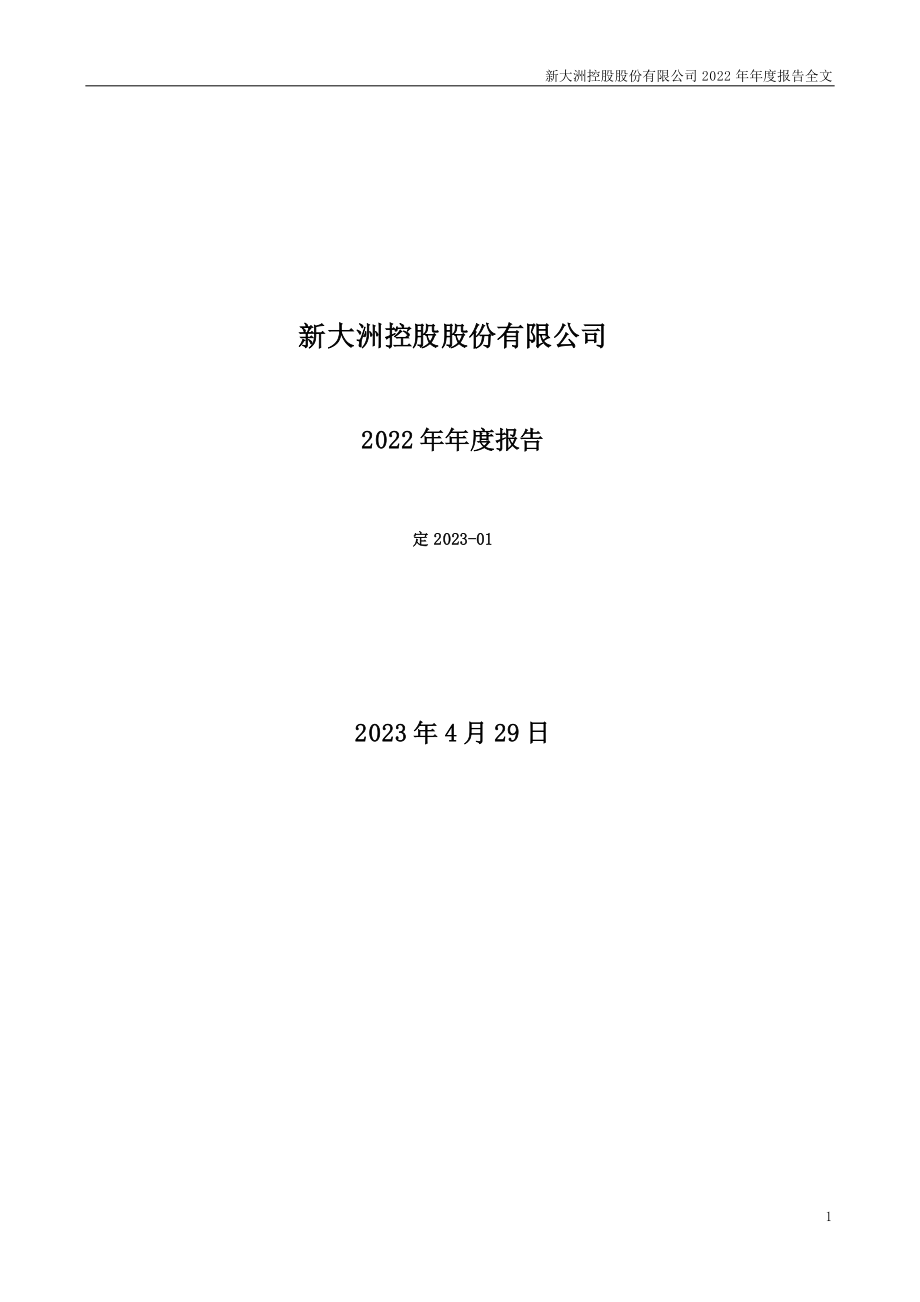 000571_2022_ST大洲_2022年年度报告_2023-04-28.pdf_第1页