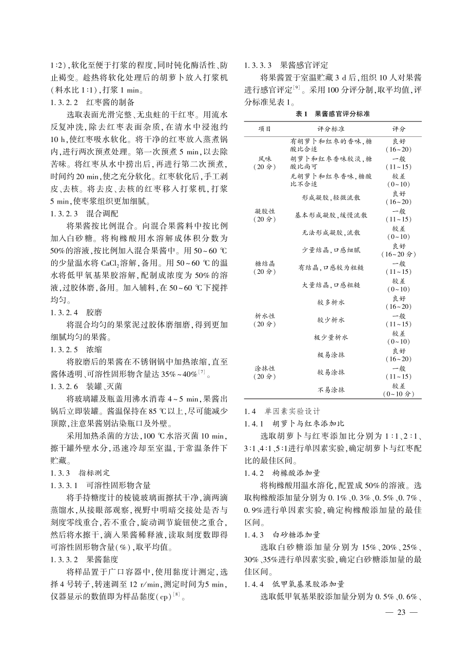 低糖红枣胡萝卜果酱制作工艺优化.pdf_第2页