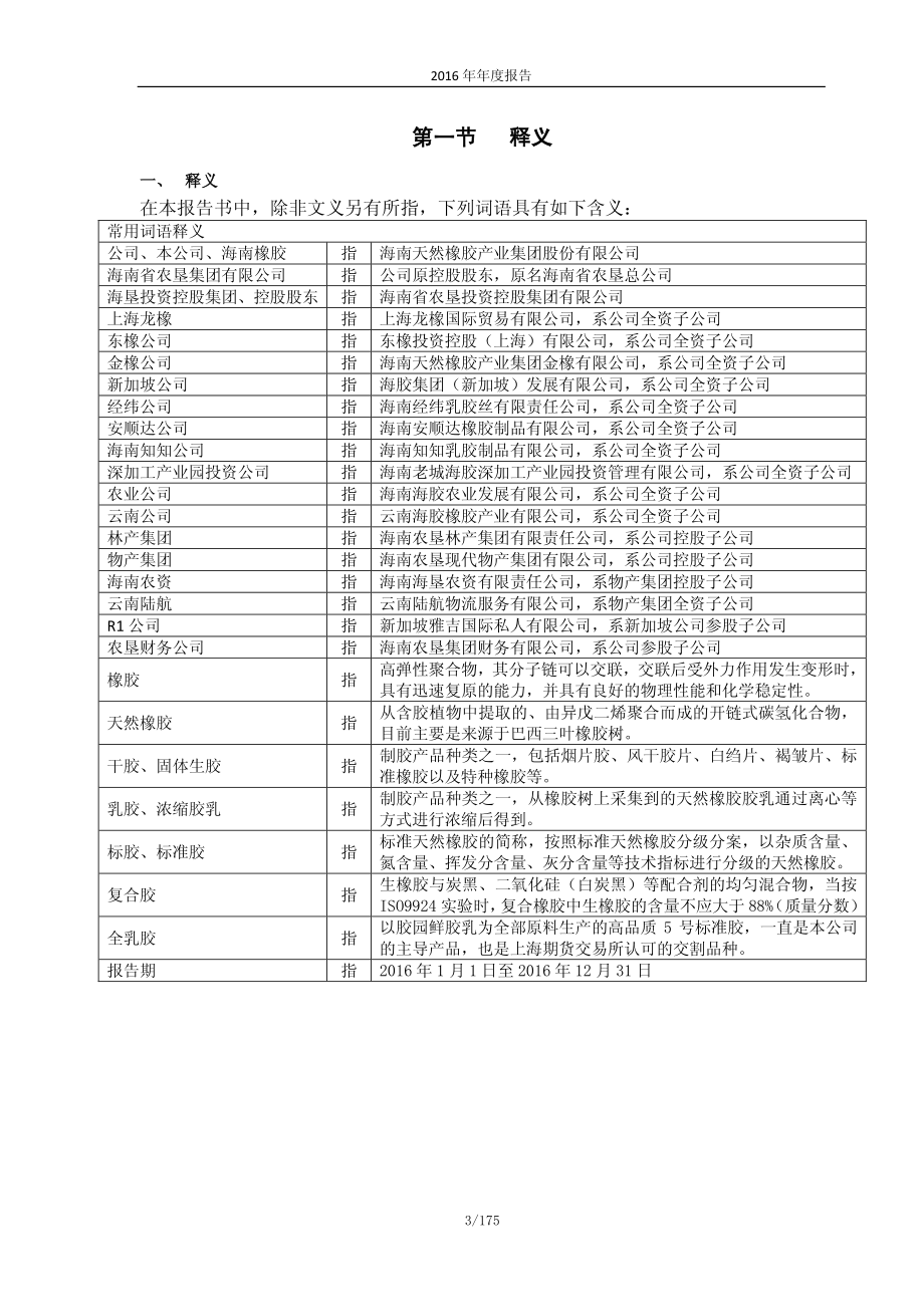 601118_2016_海南橡胶_2016年年度报告_2017-04-12.pdf_第3页