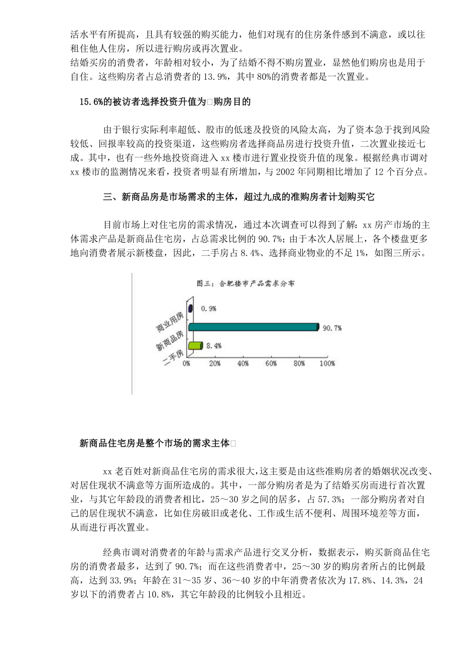 年xx人居展住宅消费调查报告.doc_第3页