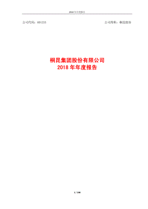 601233_2018_桐昆股份_2018年年度报告_2019-03-13.pdf