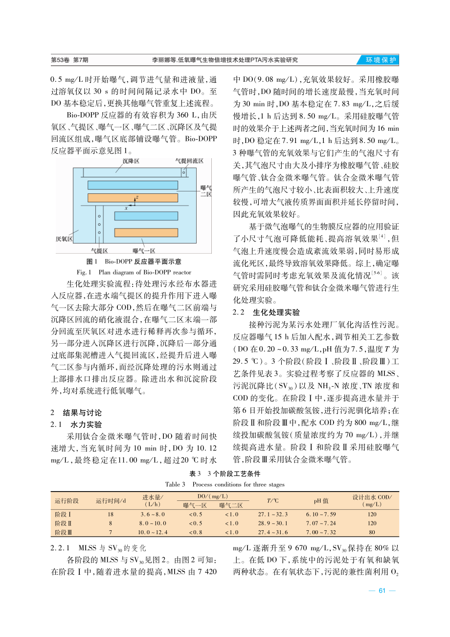 低氧曝气生物倍增技术处理PTA污水实验研究.pdf_第2页