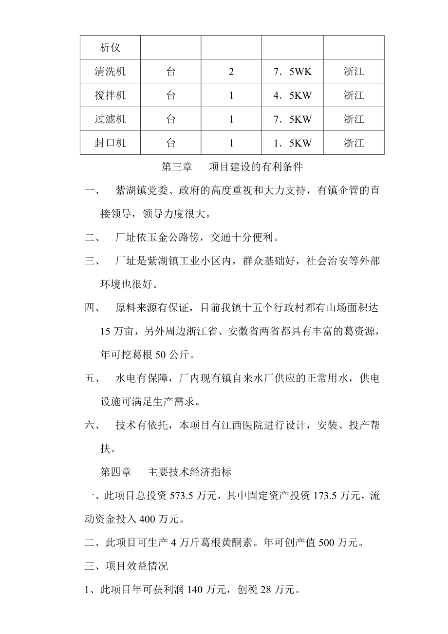 葛根黄酮素开发可行性报告.doc_第3页