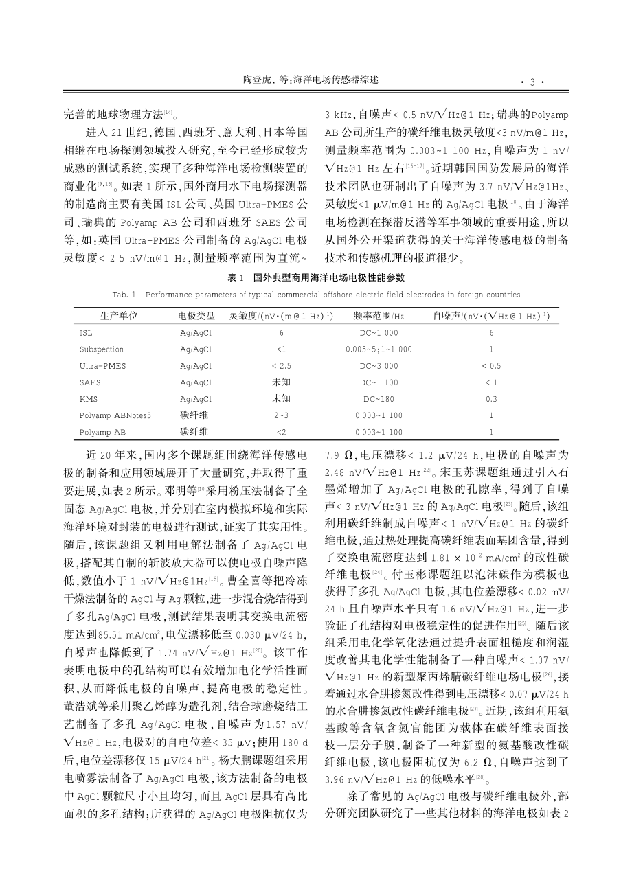 海洋电场传感器综述.pdf_第3页