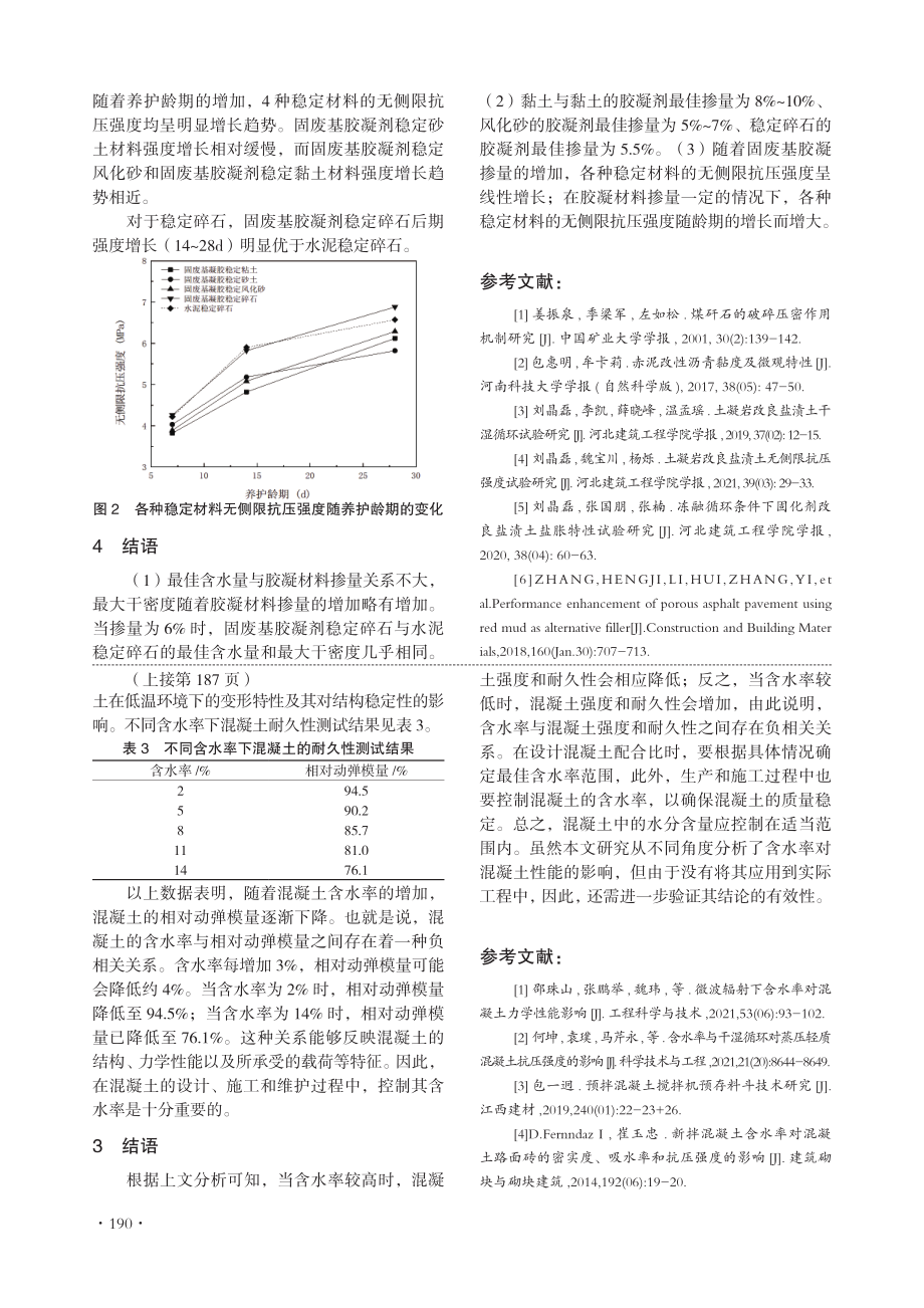 含水率对预拌混凝土性能的影响研究.pdf_第3页