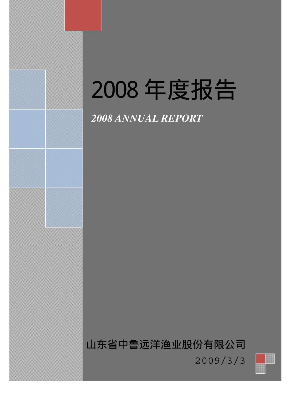 200992_2008_中鲁Ｂ_2008年年度报告_2009-03-02.pdf_第1页