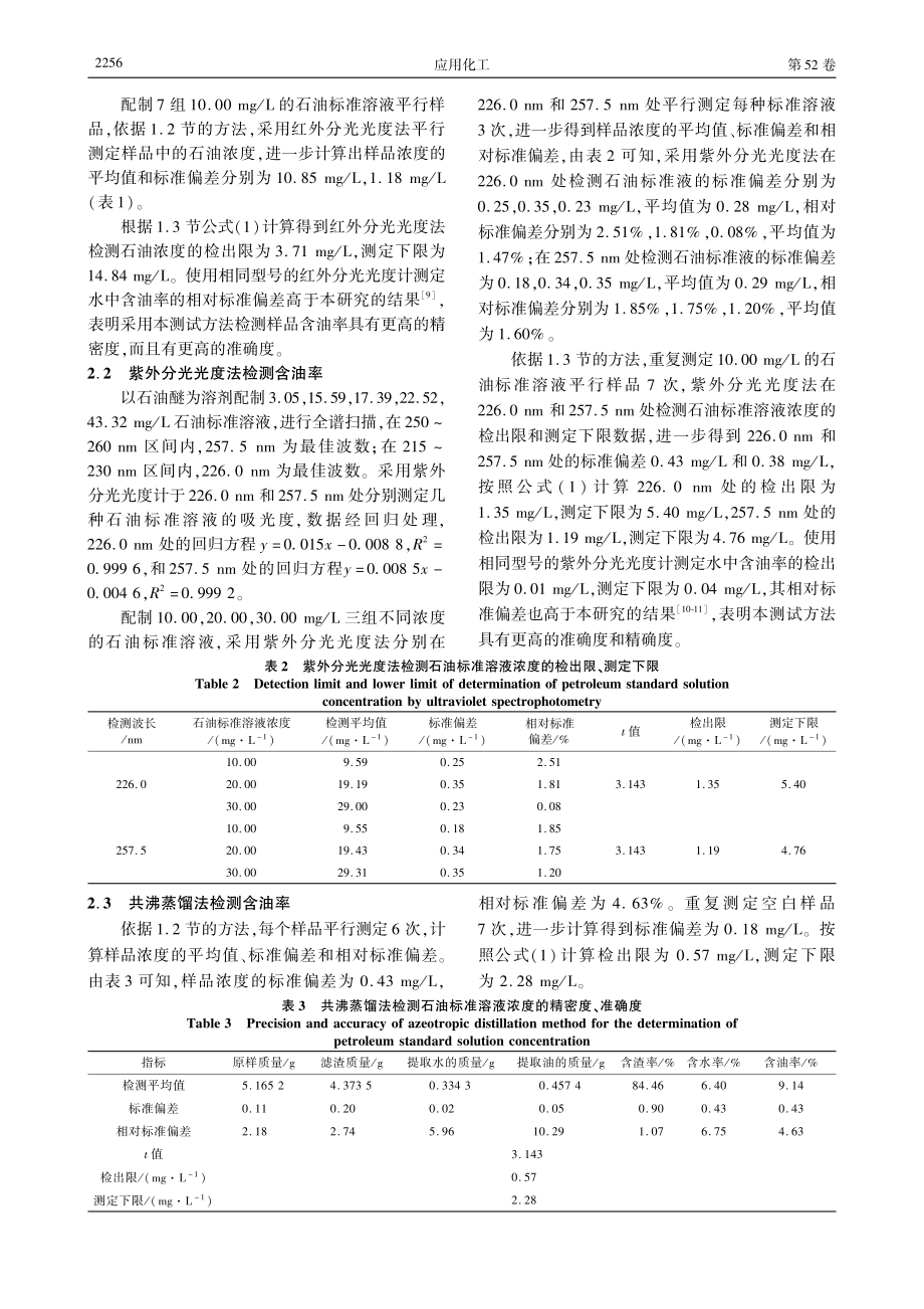 含油污泥含油率测定方法对比研究.pdf_第3页