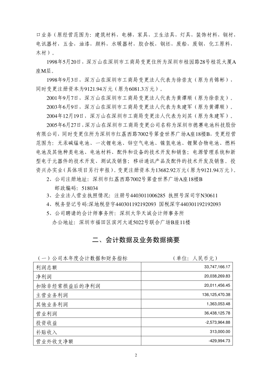 000049_2006_德赛电池_2006年年度报告_2007-02-12.pdf_第3页