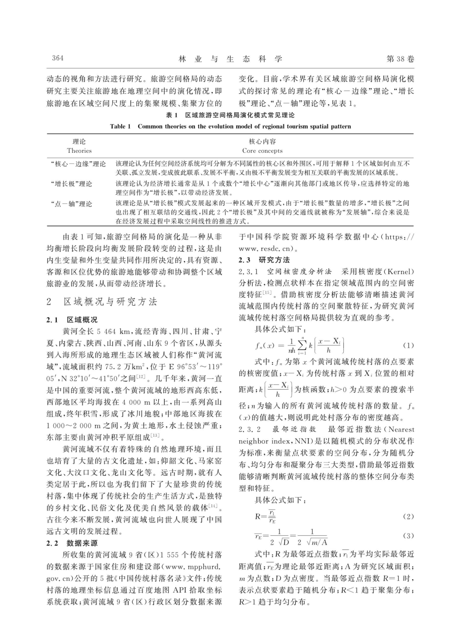 黄河流域传统村落空间格局与旅游开发模式研究.pdf_第3页