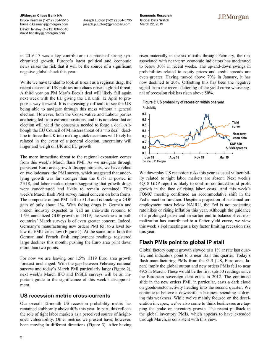 J.P. 摩根-全球-宏观策略-全球宏观数据观察-2019.3.22-80页.pdf_第3页