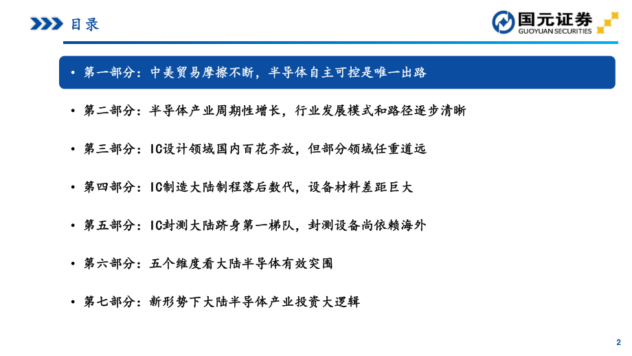 半导体行业：从美国技术禁运看大陆半导体投资机会政策支持、协同创新、重点突破-20190920-国元证券-107页.pdf_第3页