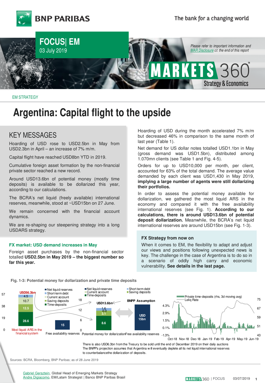 巴黎银行-新兴市场-投资策略-阿根廷：资本流向上升-20190703-10页 (2).pdf_第1页