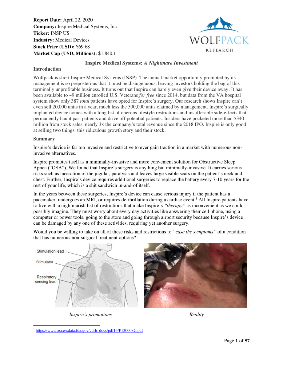 WolfPack-美股-医疗行业-激励医疗系统：噩梦般的投资-20200422-57页.pdf_第1页