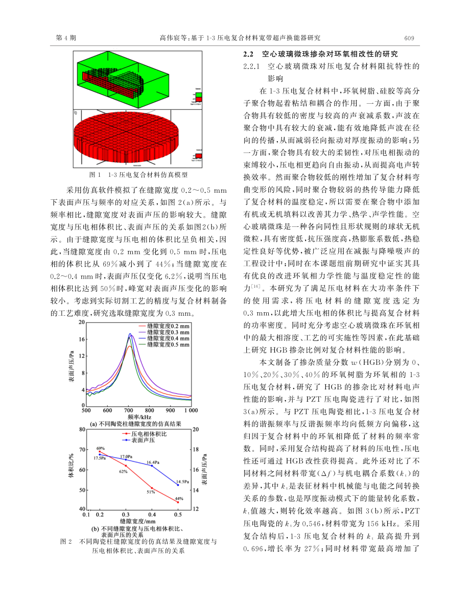 基于1-3压电复合材料宽带超声换能器研究.pdf_第3页