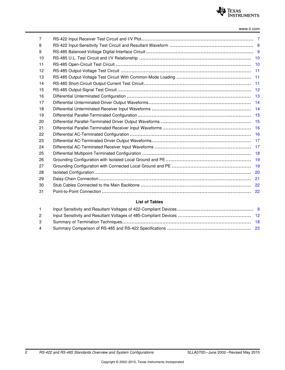 RS-422 和 RS485 标准概述与系统配置_英文.pdf_第2页