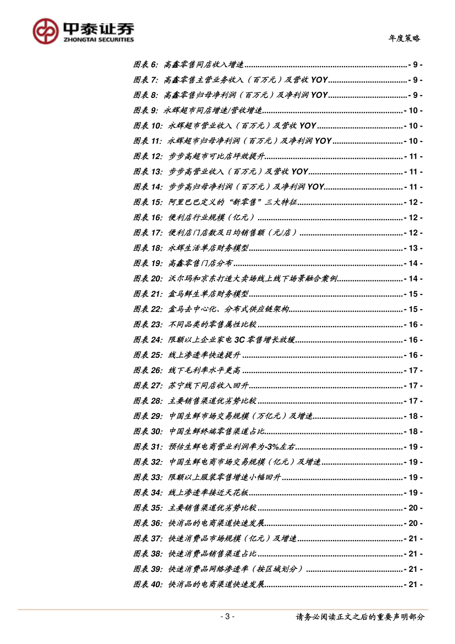 2019年零售行业年度策略：回归本质焕发新生-20181230-中泰证券-41页.pdf_第3页